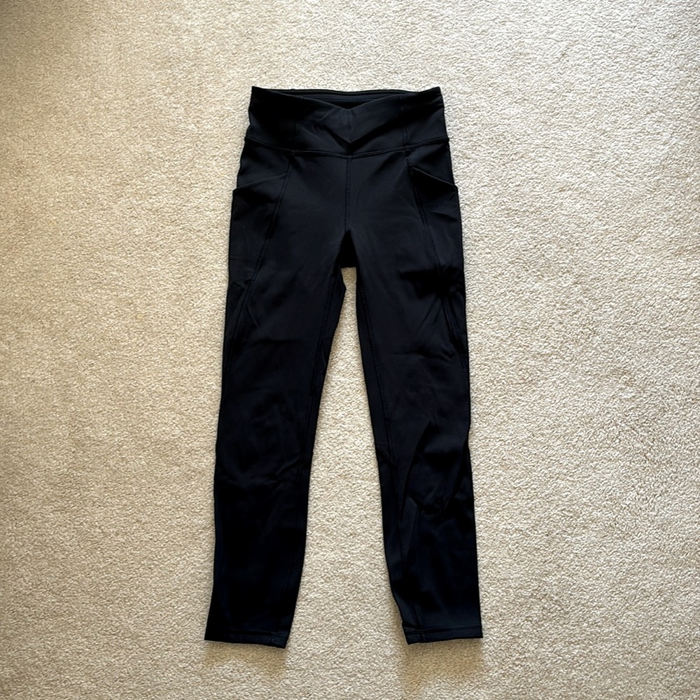 Lululemon Black Leggings (Size 4)